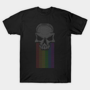 Hacker Puke Skull T-Shirt